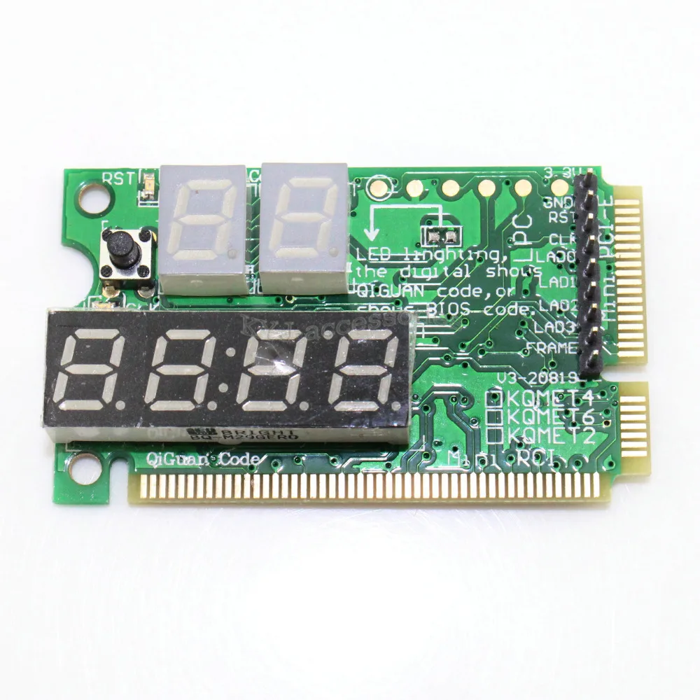 NEW Motherboard CPU VGA PC Test Card For NEW 6 Digit