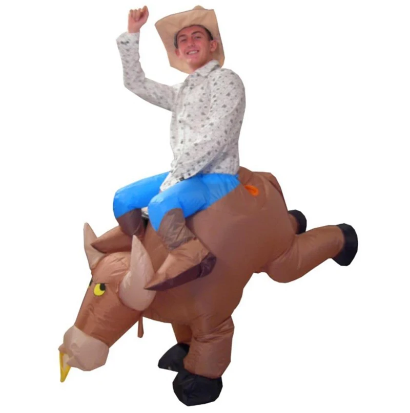

Halloween Star Wars Bull Inflatable Fancy Dress Carnival Cosplay Inflatable Cow Animal Costumes For Adults