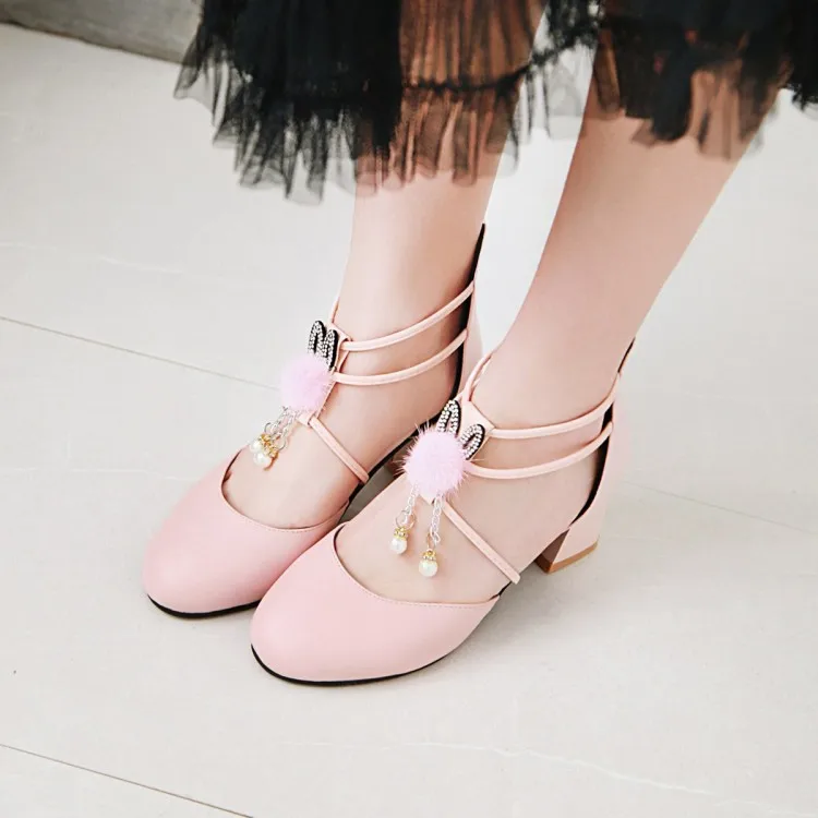 

Big Size 11 12 High heels sandals women shoes woman summer ladies Fashion High-heeled Fur Ball Cross-strap Sandals Tide