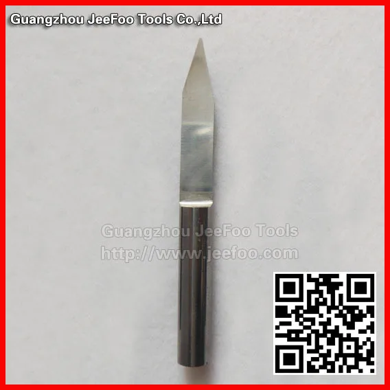 

6*30degree*0.3*25H*80L Flat Bottom Wood Engraving Bits, Sharp Solid Carbide Tool ,Wood engraving bits