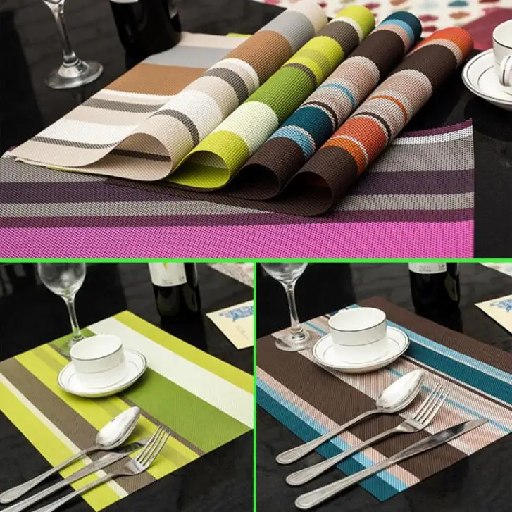 Popular Silicone Table Cloth-Buy Cheap Silicone Table Cloth Lots 4 PCS/Lot 30*45cm PVC Placemats Dining Tables Place Mats Pad Tableware Utensil - Popular Silicone Table Cloth-Buy Cheap Silicone Table Cloth Lots