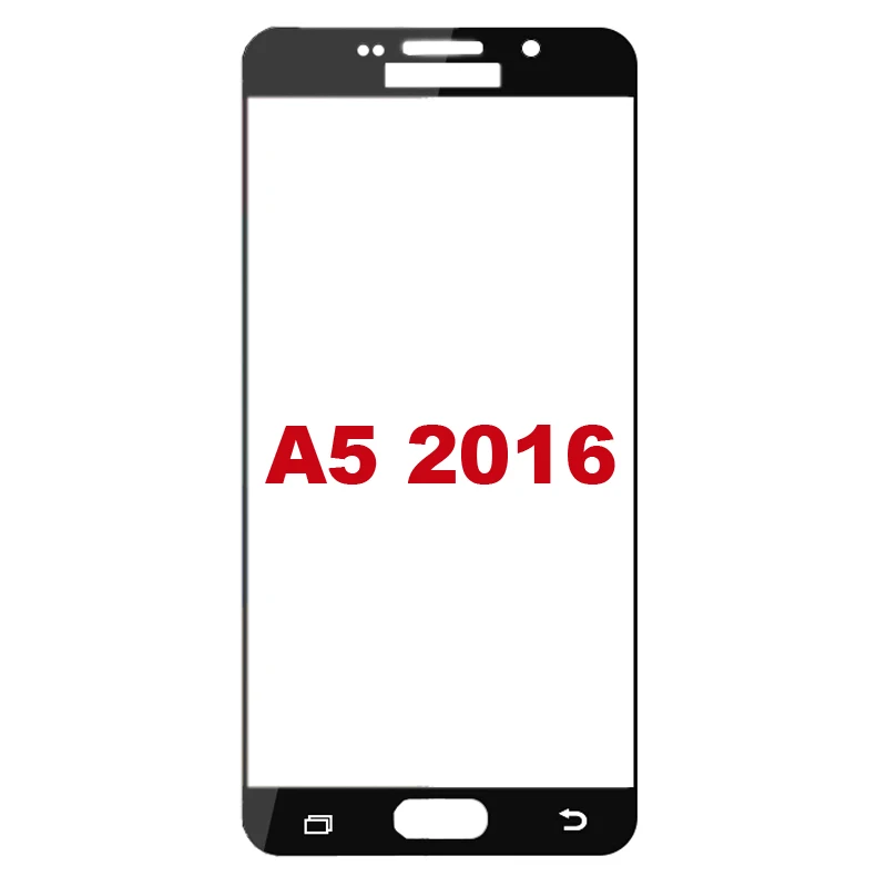 TOMKAS For Samsung Galaxy A3 A5 2016 J3 J5 J7 2017 Screen Protector Full Coverage For Galaxy A3 A5 J3 J5 J7 2016 Tempered Glass  (4)