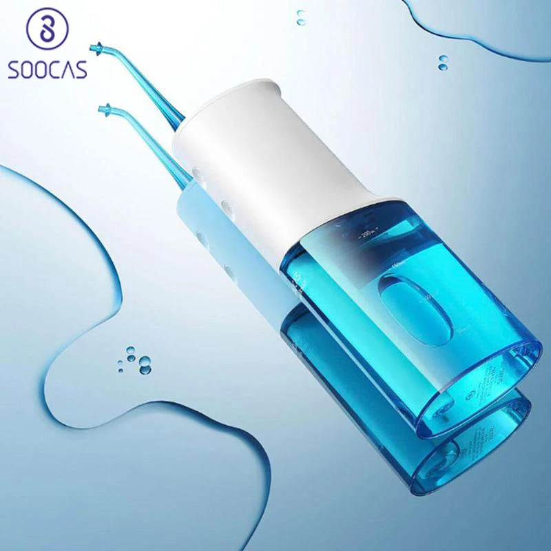 

Xiaomi SOOCAS W3 Oral Irrigator USB Rechargeable Water Dental Flosser Irrigator for Cleaning Teeth Water Jet Teeth Cleaner