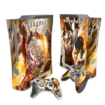 

HOT SELLING Game Protector Vinyl Sticker for Microsoft Xbox 360 and 2 controller skins sticker for xbox 360 console
