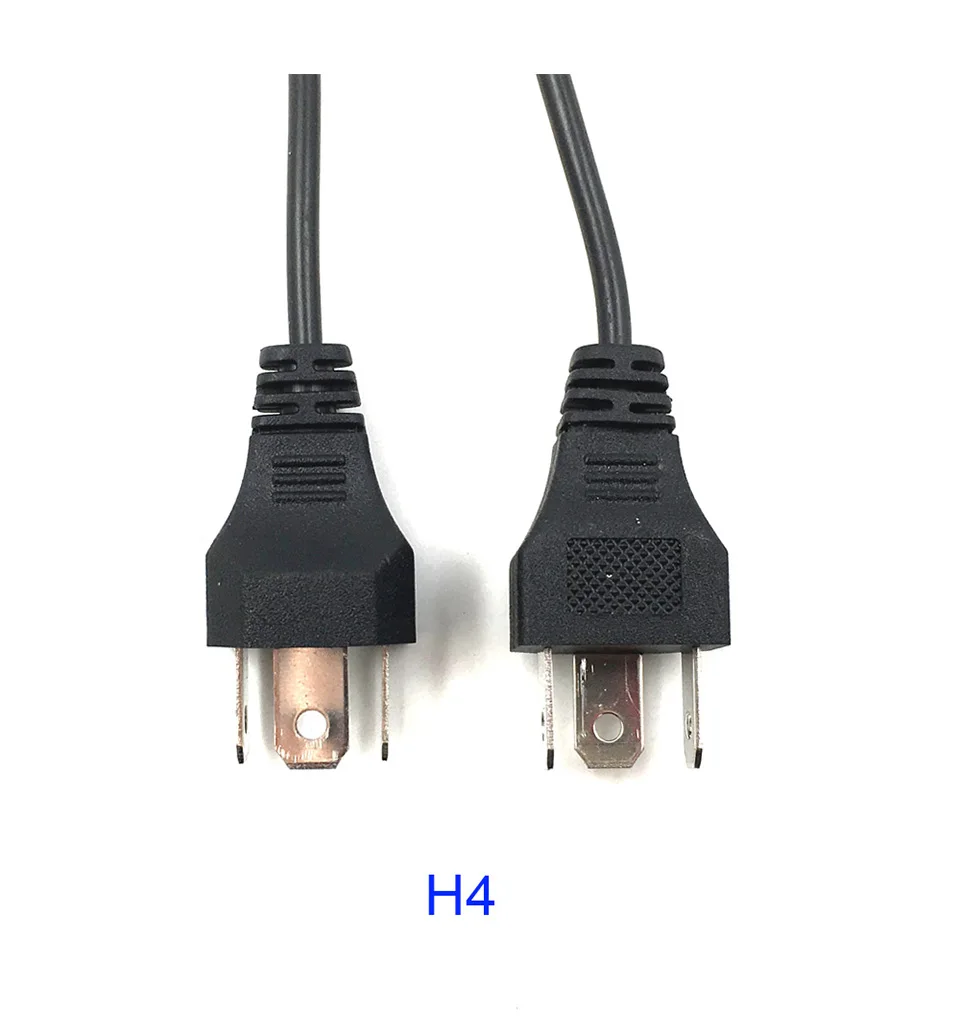 10pcs Car Headlight Plug Wire H1 H3 H4 H7 H8 H11 9004 9005 9006 9012 Socket Adapter 12V 24V Truck Auto Headlamp Lights Connector (5)
