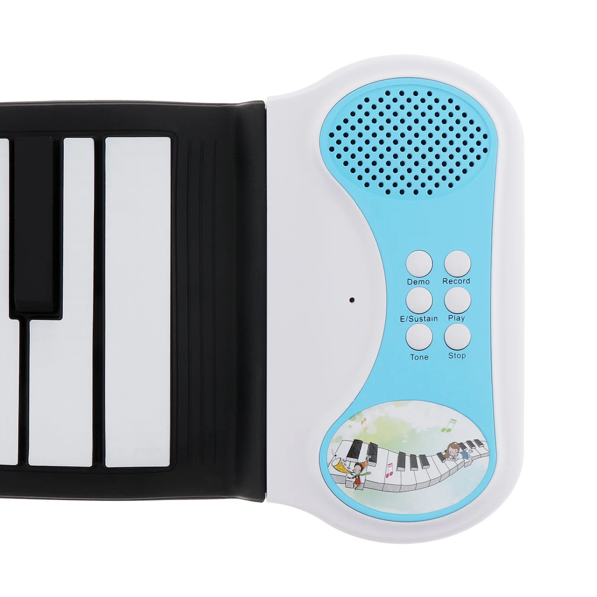 49 ключ профессиональный кремния Гибкая рука Roll Up пианино электронная клавиатура для детей, подростков и студентов музыка производительность и обучение