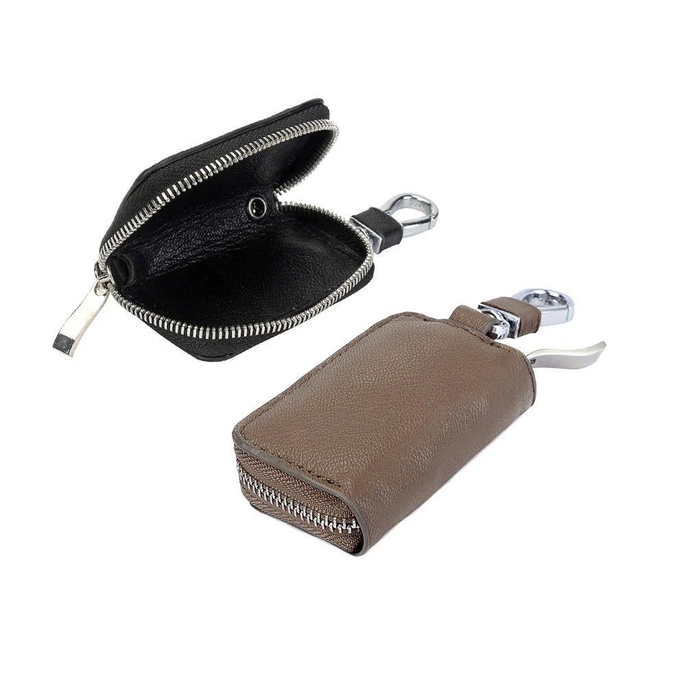 Neverland брелок для ключей из овечьей кожи, высококачественный дизайнерский чехол бумажник сумка для мужчин и женщин для Harley черный/светло-коричневый D35