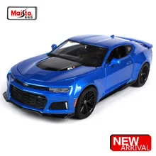 Maisto 1:24 2017 Chevrolet Camaro ZL1 Sports Car Diecast Model Car Toy New In Box Free Shipping NEW ARRIVAL 31512