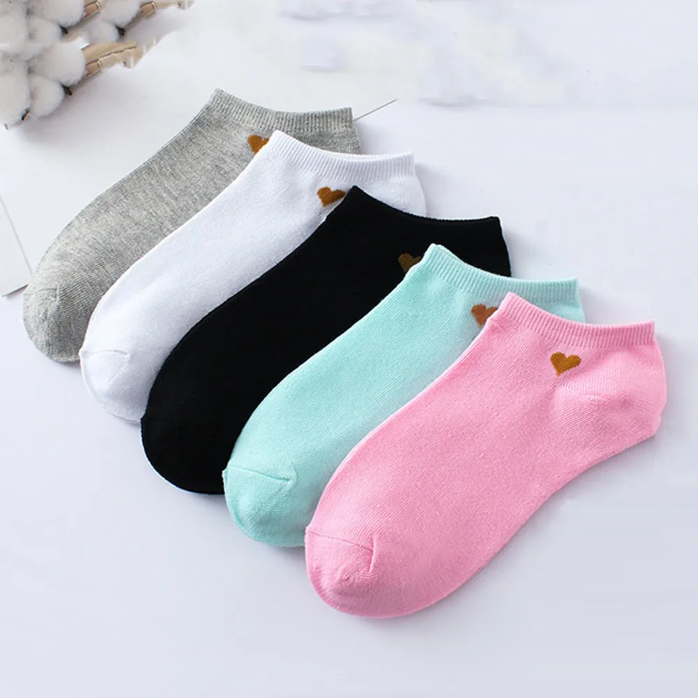 

Casual Work Women Heart-Shaped Fashion Skateboard Sock Comfortable Socks