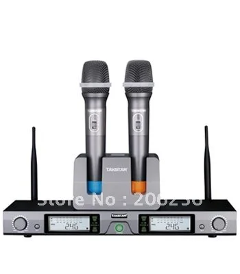 Новые цифровые беспроводные микрофоны Takstar DG K80 2 4G для записи KTV на сценической