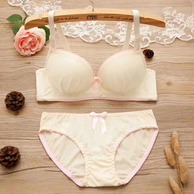 2018 New Girl Underwear Bras for Teen Kids Young Girls Lingerie