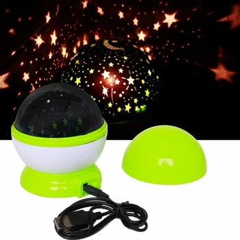 

LED Night Light Projector Starry Sky Star moon Master Children Kids Baby Sleep Romantic colorful Led Projection lamp with USB