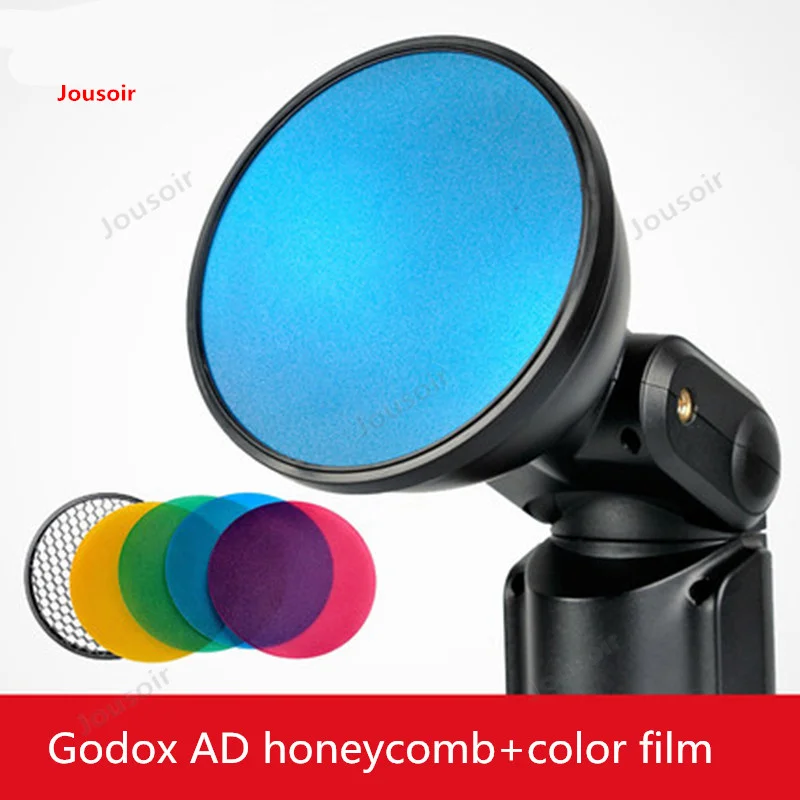Набор цветных фильтров Godox для фотовспышки Witstro AD180 AD360 4 цвета s CD50 T03 | Электроника