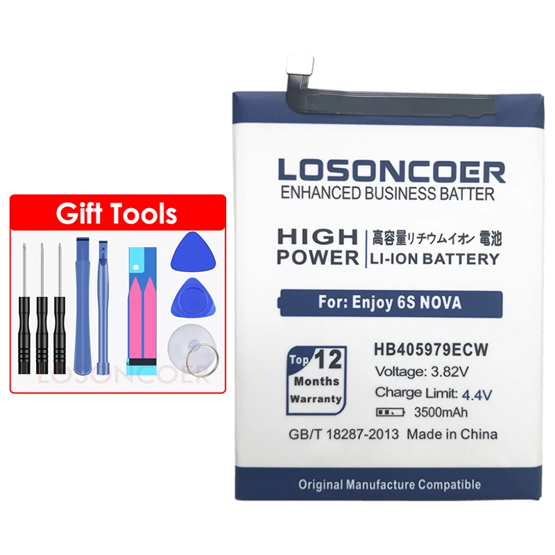 HB405979ECW Battery for Huawei Nova CAZ-AL10 TL00 CAN L01 CAN-L02 L12 Enjoy 6S Honor 6C Y5 2017 p9 lite mini (9)