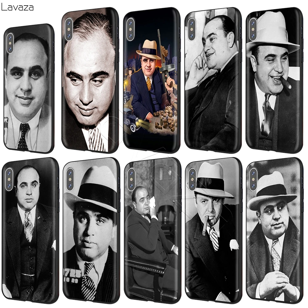 Чехол Lavaza Al Capone с изображением черепаха для iPhone 12 mini 11 Pro XS Max XR X 8 7 6 6S Plus 5 5s