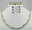 

12 colors! colorful/green/purple/red jade-black agate necklace bracelet earrings AAA