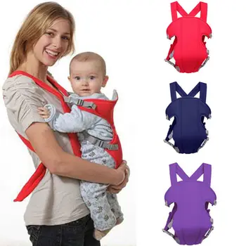 

2-30 Months Breathable Front Facing Baby Carrier Comfortable Sling Backpack Pouch Wrap Baby Kangaroo Adjustable Safety Carrier
