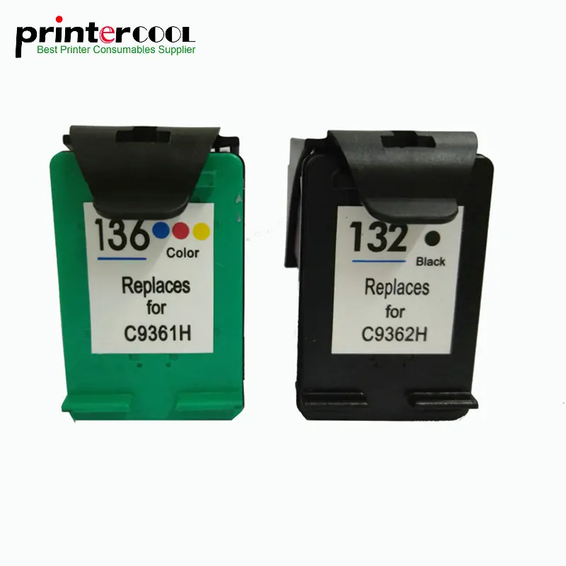 Сменный картридж einkshop 132 136 Восстановленный чернильный для принтеров HP Photosmart 2573