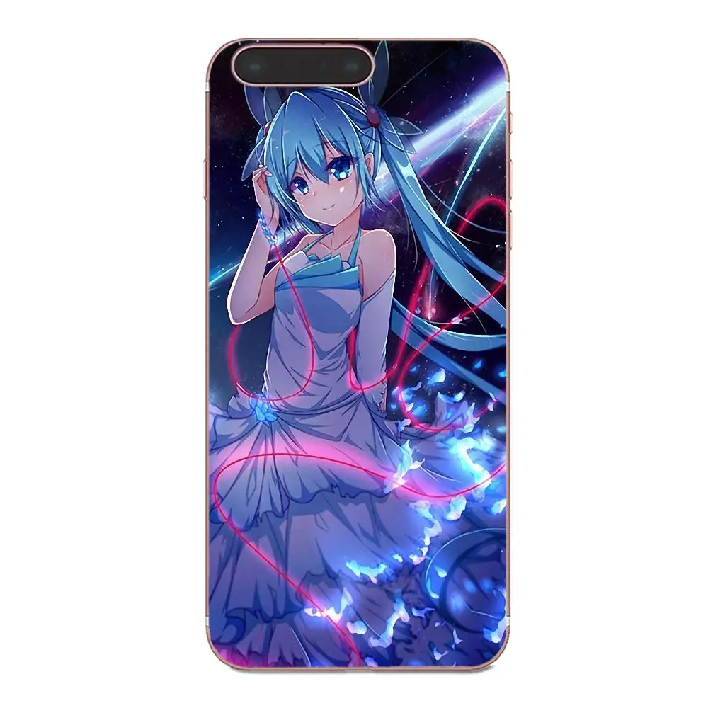 Чехол из ТПУ для Galaxy J1 J2 J3 J330 J4 J5 J6 J7 J730 J8 2015 2016 2017 2018 mini Pro Kawaii Cute Hatsune