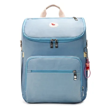 

Fashion USB Mummy Bag Multifunction Backpack for Mom Large Capacity Diaper Bag Fashion Stroller Baby Bag Hanimom