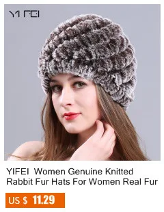 YIFEI 2018 для женщин зимние теплые вязаный крючком шапки кепки Gorras ручной работы Рождественский подарок для обувь девочек открытый мА