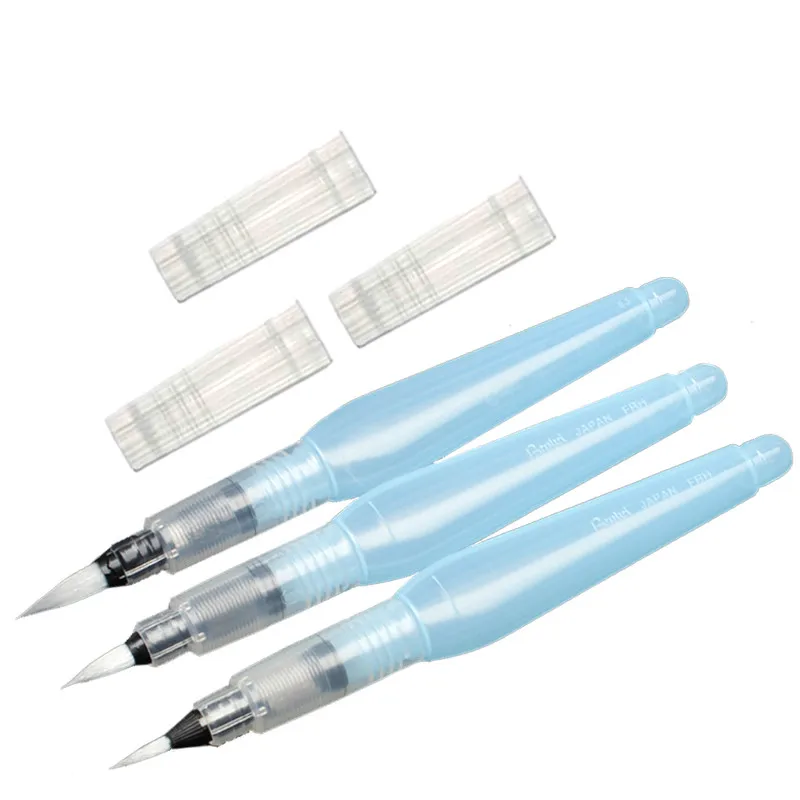 Мягкая Акварельная Кисть ручка 3 модели ручка-кисть для каллиграфии для студентов товары для рукоделия