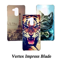 Мягкий ТПУ чехол для телефона Vertex Impress Blade Чехлы силиконовые окрашенные Fundas отвесные для Vertex Impress Blade задняя крышка