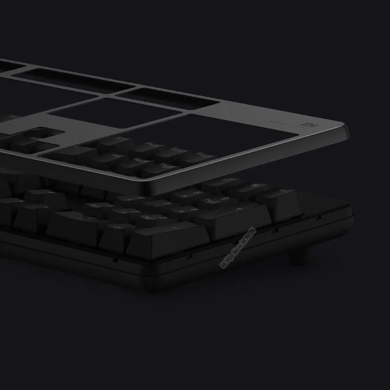 Оригинальная игровая клавиатура Xiaomi с 104 клавишами без Пробивной светодиодной
