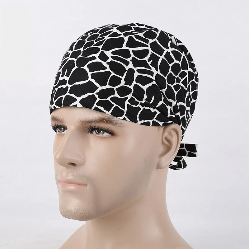 Buy Fashion Printed Medical Surgical Cap Doctor Cap