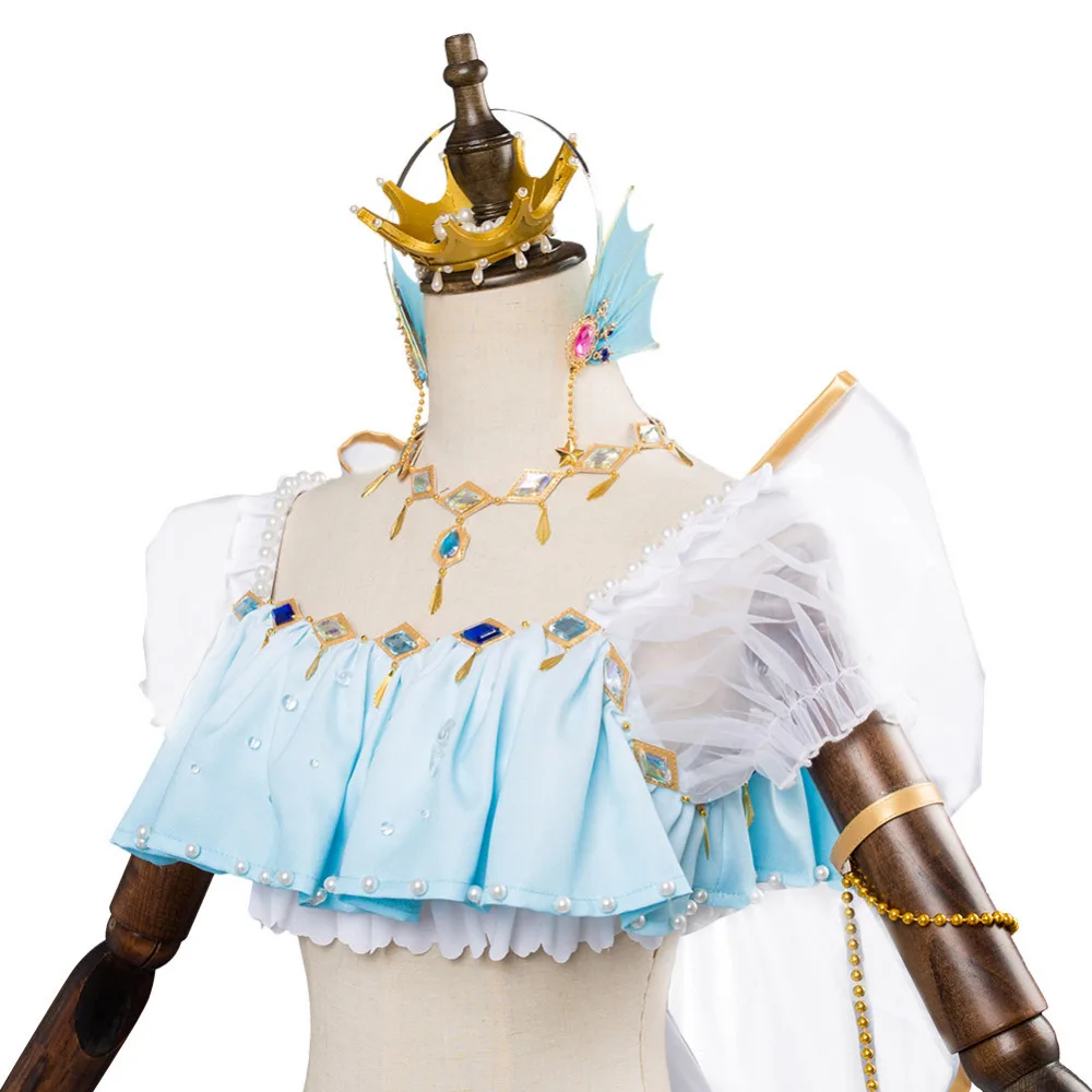 LoveLive Aqours Watanabe You костюм для костюмированной вечеринки платье пробуждения русалки
