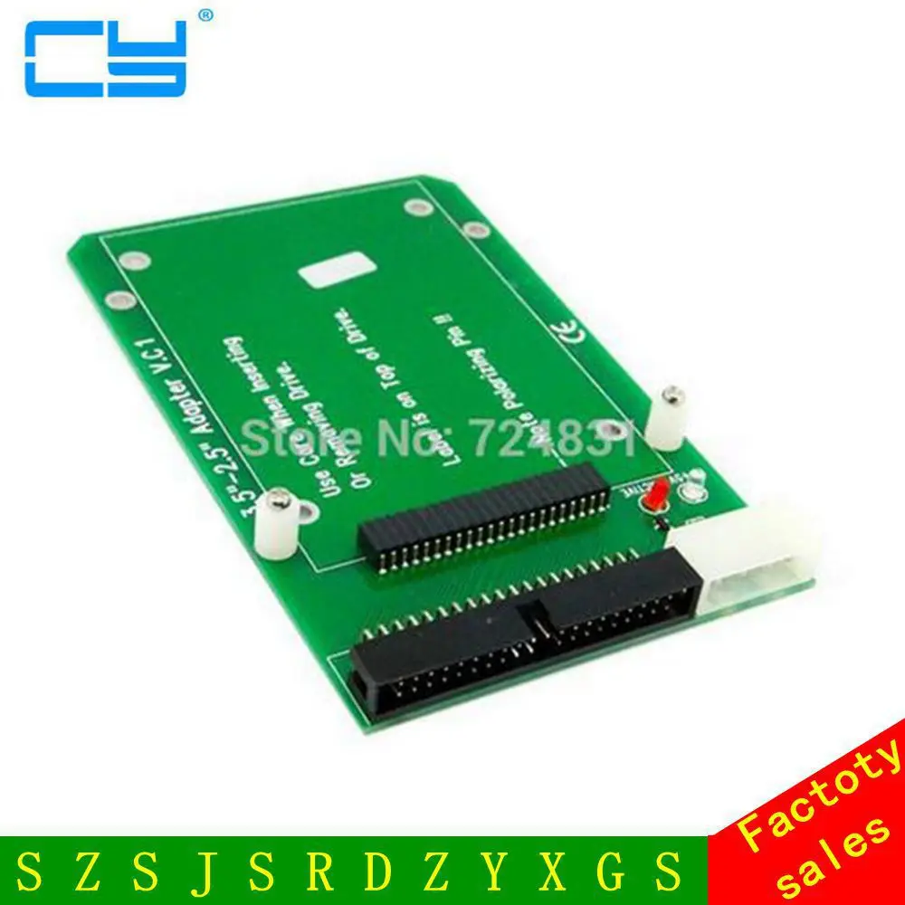 

50PIN 1.8" Micro Drive to 3.5" 40pin IDE Adapter for Toshiba Hard Disk Drive