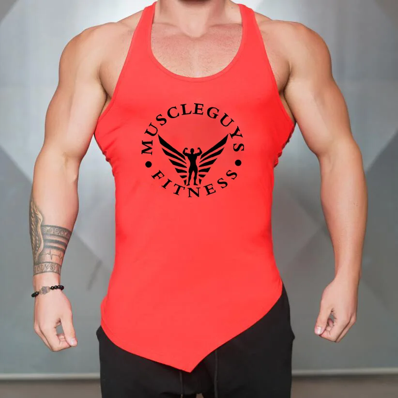 Beast Mode New Tank Top Bodybuilding Fitness Canotta Palestra Men Uomo T-Shirt 