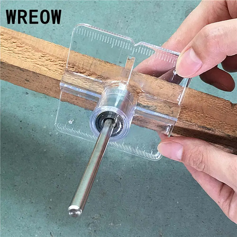 6/8/10mm Drill Guide Set Woodworking Oblique Hole Depth Ring Positioner