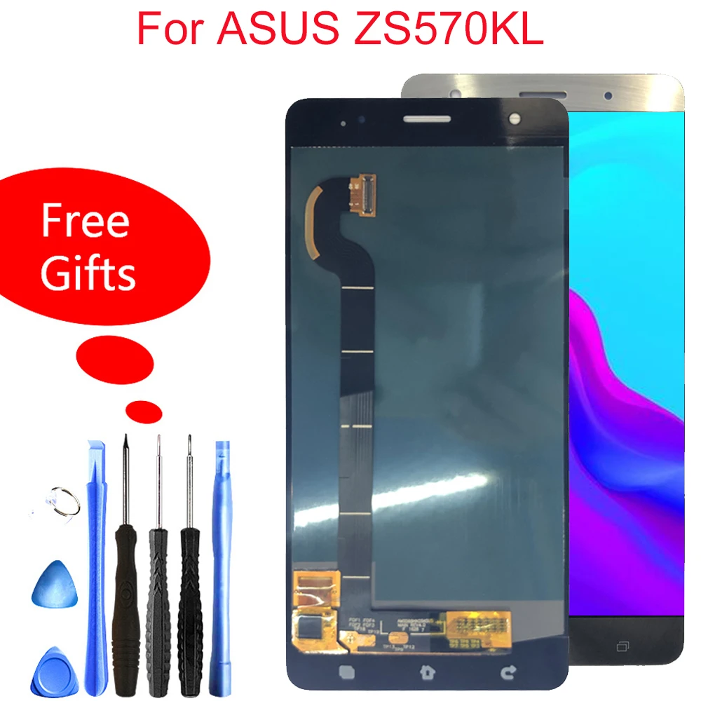

Quality Lcd For ASUS Zenfone 3 Deluxe Z016S Z016D ZS570KL LCD Display Touch Screen Digitizer Assembly For ASUS ZS570KL LCD