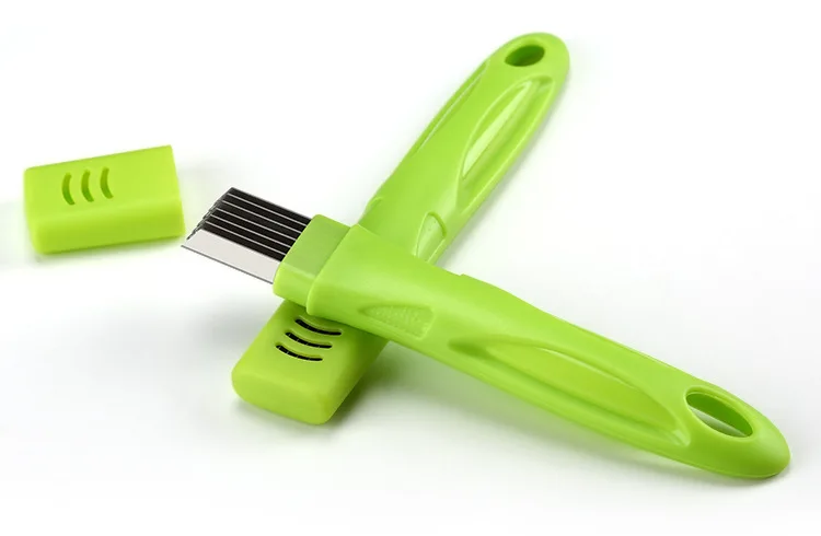 KCASA VT-OS из нержавеющей стали слайсер для зеленого лука измельчитель резак растительного скальона Режущий инструмент для кухонных инструментов гаджеты