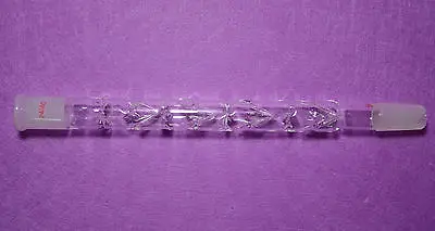 

Vigreux Distilling Column with 24/40 Joint,150MM,lab Glassware 24/40