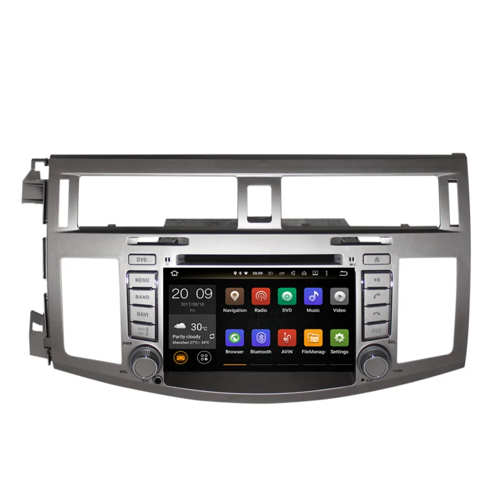 Clearance Android 8.0 Octa Core 4GB RAM Car Multimedia Head Unit For Toyota Avalon 2007 2008 2009 2010 CD DVD Player GPS Bluetooth Wifi 1