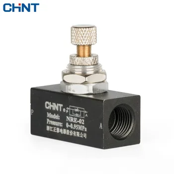 

CHINT One-way Throttle Valve Pneumatic Adjust Speed Valve Flow Control Regulating Valve 2 Part Thread