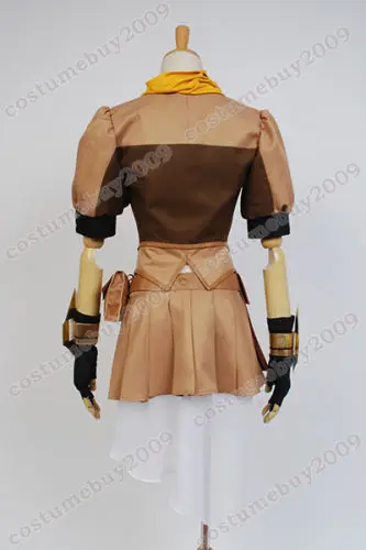 Yang Xiao Long Cosplay Costume for Women - Yellow Trailer Halloween Outfit image 4