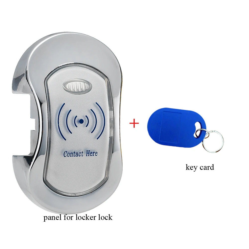 Тренажерный зал без ключа RFID карты замок шкафа электронный магнитный шкафчик замок с одной бесплатной картой