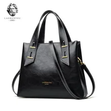 Бренд Laorentou модная сумка через плечо новая модная кожаная модная маленькая квадратная сумка
