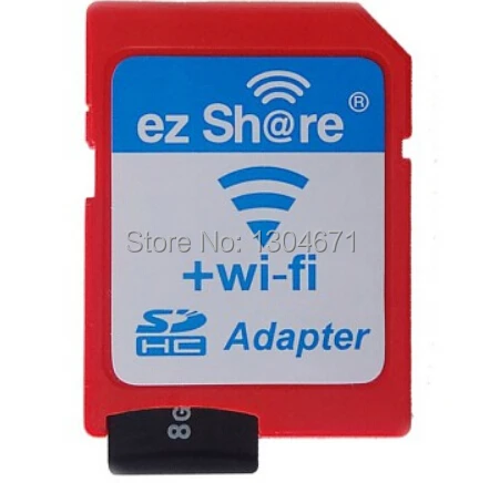 Free shipping ezshare EZ share micro sd adapter wifi wireless 16G 32G memory card TF MicroSD adapter WiFi SD card free ride