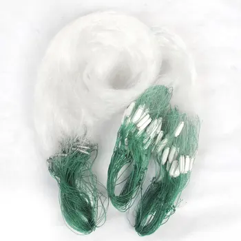 

3 Pcs of (Good deal 25m Clear White Green Monofilament Fishing Fish Gill Net w Float)