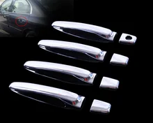 beler Car Styling 8Pcs ABS Chrome Door Handle Cover Trim Molding for Hyundai sonata 2002 2003 2004 2005