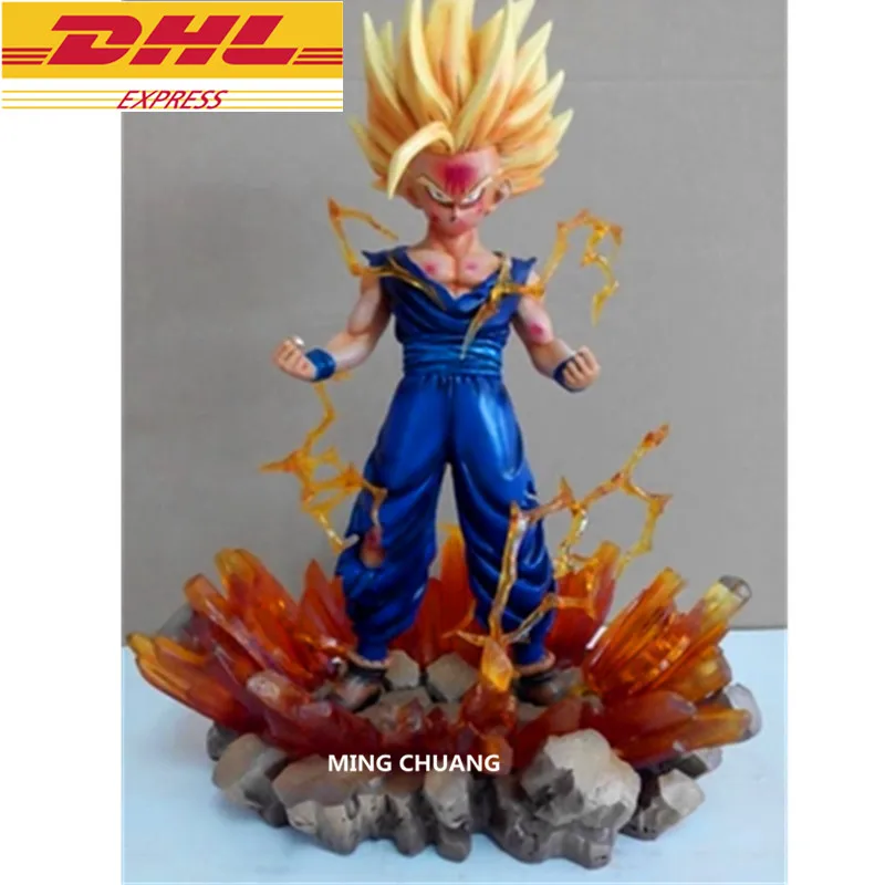 Dragon Ball Z Statue Super Saiyan Son Gohan Bust Son Goku Son Full