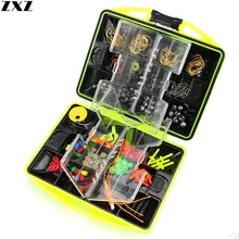 24 отсека полностью загруженная крюковая ложка водостойкие Вертлюги рыболовные аксессуары грузило рыболовные снасти