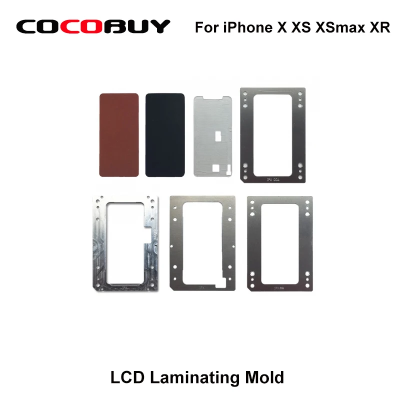 Жидкокристаллическая ламинационная форма для iPhone X XS XSmax XR ЖК-стекло оса Polari