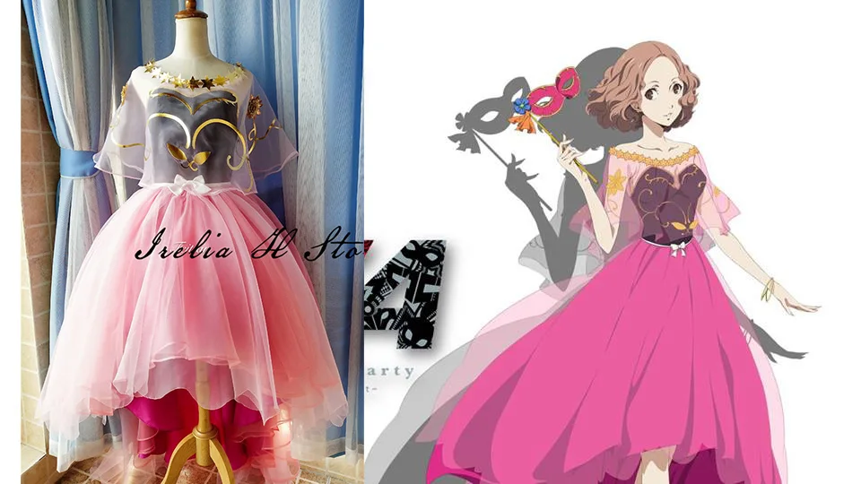 Persona 5 Haru Okumura Noir Cosplay Costume Halloween Fancy Dress Customized