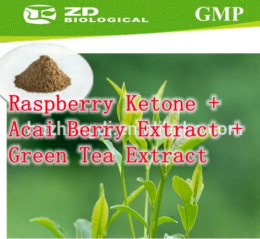 

Natural Weight Loss Ingredients Raspberry Ketone + Acai Berry Extract +Green Tea Extract 500mg x 300caps free shipping