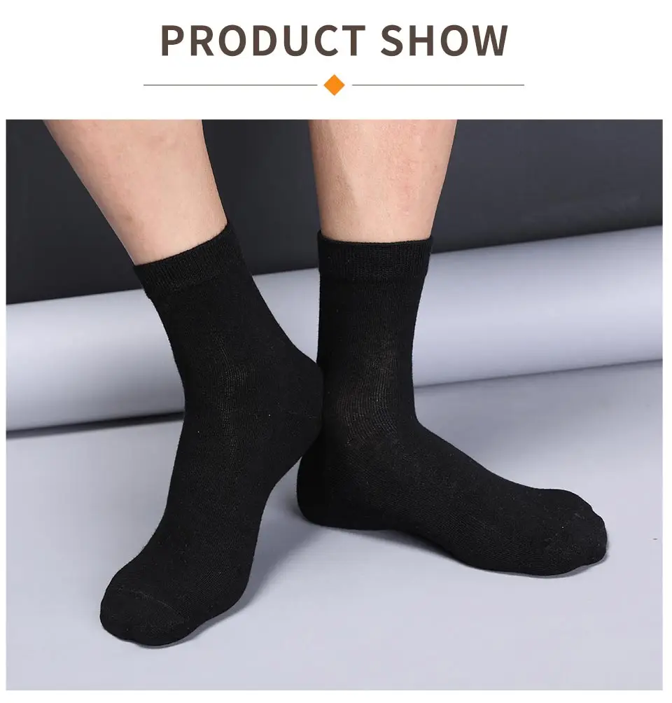 Коллекция года,, 10 пар мужских Хлопковых Носков удобные мягкие носки в деловом стиле мужские классические носки высокого качества
